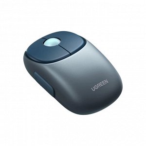 Мышь беспроводная Ugreen 2.4G FUN+ Wireless Mouse 2.4 GHz&BT глубокий синий (MU102)
