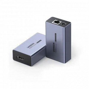 Удлинитель HDMI  по витой паре до 50 м. Cat5e/6 (CM609) Ugreen