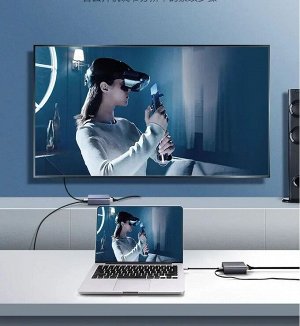 Удлинитель HDMI  по витой паре до 50 м. Cat5e/6 (CM609) Ugreen