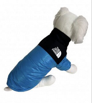 Куртка "Dog Fans"синяя р-р L подкладка флис ДС 30см Pet Fashion