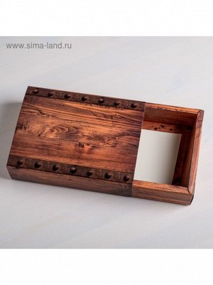 Коробка кондитерская 20 х15 х5 см Ящик для сладостей 1/5