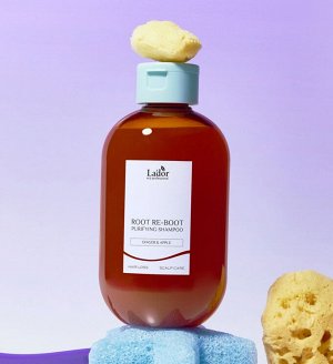 Шампунь для волос с имбирем и яблоком - LA’DOR ROOT RE-BOOT PURIFYING SHAMPOO GINGER & APPLE