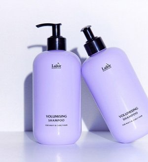 Шампунь для объема и ухода против выпадения для вьющихся волос - LA’DOR VOLUMISING CURL SHAMPOO