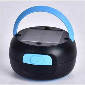 Фонарь кемпинговый складной (A-SB-6071) [90х47мм, 65 LM, IPX4, 800 mAh, солнечная батарея+USB,132 гр]