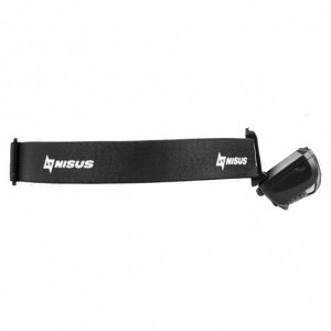 Фонарь налобный (N-HL06) NISUS PRO [60х45х36мм, IP44, 500LM, 1200 мАч, 5 Вт, 56г]