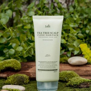 Очищающая маска для кожи головы - LADOR TEA TREE SCALP CLINIC HAIR PACK