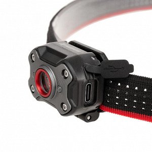 Фонарь налобный (N-HM3) NISUS PRO [42х35х33мм, 670 LM, IPX5, 200 мАч, USB, 27.3г]