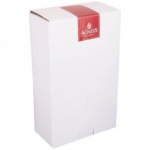 Овальная форма для запекания с крышкой Agness "Лаванда", 3,2 л, 37,5x22x15,5 см, 1 шт.