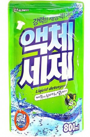Жидкость для стирки Sandokkaebi Liquid Detergent 800мл, мягкая упаковка