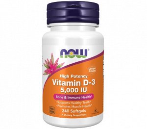 Витамин D-3 5000 МЕ,  VIT D-3 5000 IU