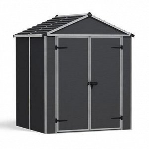 Хоз.блок RUBICON SHED 6X5 DARK GREY