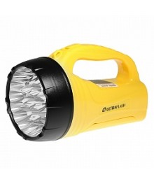 Фонарь  Ultra Flash  3819CSM (аккум 220В, желт.,9LED+12SMD LED,2режима, SLA, пластик,коробка)