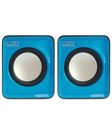 Колонки CBR CMS 90, Blue, динамики 4,5 см., USB