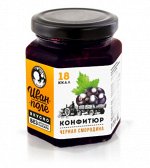 Конфитюр низкокалорийный «Черная смородина» (СтБ, 180 г)