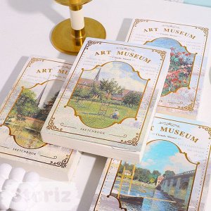 Блокнот-скетчбук "Art Museum" №3920, в ассортименте 1 шт. (128 листов)