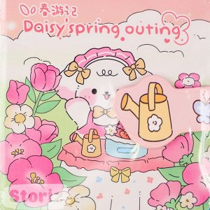 Мини-блокнот "Собака Daisy" 8х8 см, в ассортименте 1 шт.
