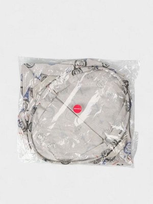 Корзина для белья Доляна «Париж», текстильная, 35x35x60 см