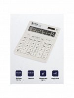 Калькулятор настольный Eleven SDC-444X-WH, 12 разрядов, двойное питание, 155x204x33 мм, белый
