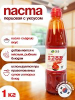 Паста перцовая с уксусом, кисло-сладкая, 1кг (HOT PEPPER PASTE WITH VINEGAR) Sing Song Ю.Корея