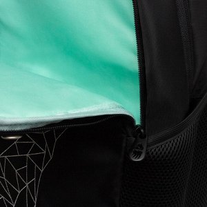 Рюкзак школьный GRIZZLY с карманом для ноутбука 13", жесткой спинкой, двумя отделениями, для девочки