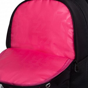Рюкзак школьный GRIZZLY с карманом для ноутбука 13", жесткой спинкой, двумя отделениями, для девочки