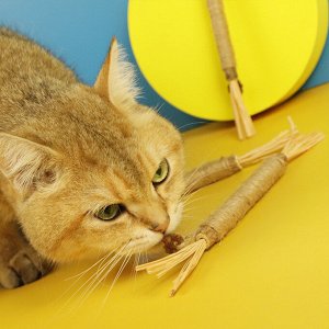 Палочка мататаби с мятой для кошек, для чистки зубов, 1 шт.