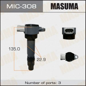 Катушка зажигания Masuma, для Mitsubishi Lancer (CY2A), арт. MIC-308