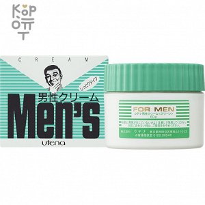 "UTENA" "Men's" Увлажняющий крем после бритья для сухой и чувствительной кожи с хлорофилом 60гр