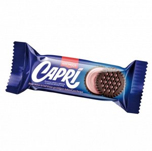 CAPRI Печенье сахарное какао с кремом вкус лесных ягод 80г