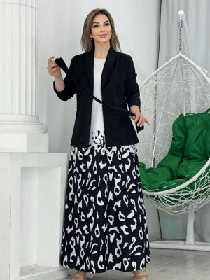 Платье женское с пиджаком, код 7324001
