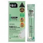 Бустер-сыворотка с микроиглами и ретинолом  VT 100 Leti-A Riddle Shot Stick Pouch