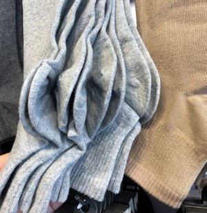 Носки K'sox хлопковые средней длинны однотонные, белый