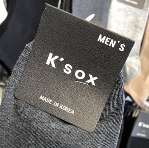 Носки K'sox хлопковые средней длинны однотонные, белый