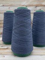 Пряжа для вязания 100 гр, Pima dry 100%  хлопок  1400м/100г (смот в 3 нити) Джинсовый