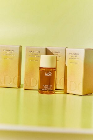 Масло для волос для создания “мокрого эффекта” Абрикос - LA’DOR POLISH OIL APRICOT