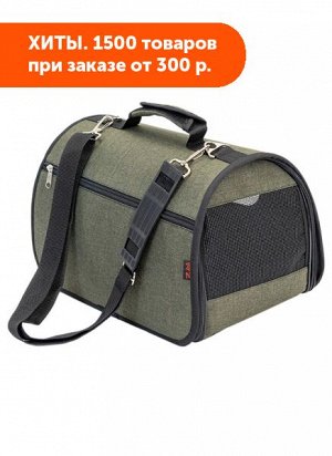 Сумка-переноска жесткая Prestige №1 р-р 36,5*22*22см хаки АКЦИЯ!