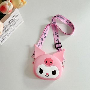 Детская сумка через плечо "Kuromi Pink"