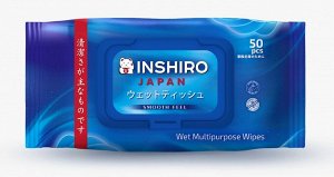 Салфетки влажные универсальные INSHIRO 50 шт/упак.