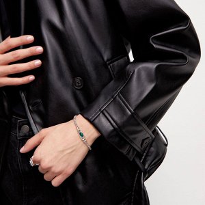 Браслет PUL2495 MAGNETICA тонк. зел.сер.