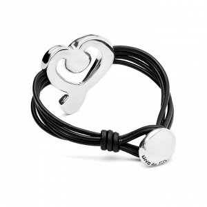 Браслет PUL2542 Ser Expresiva сердце L сер.