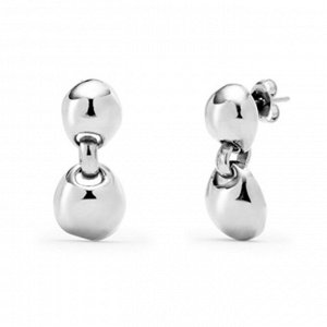 Серьги PEN0993 Ser Intrepida двойные сер.