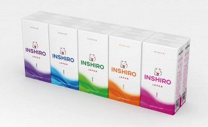 Платочки бумажные для лица INSHIRO Радуга 2-х. сл. белые //заказ кратно 10