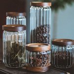 Стеклянные баночки для красивого хранения