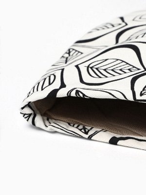 Грелка на чайник Этель Leaves 28x28 см, 100% хлопок, саржа 190 г/м²