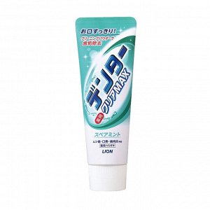Lion Dentor Clear Max Spearmint Зубная паста для защиты от кариеса с микропудрой, с ароматом мяты, 140 г.