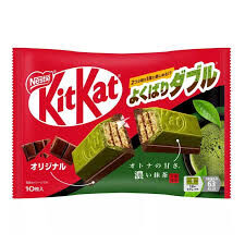 Шоколад Kit Kat Премиум двойной вкус-классический и чай маття, 116 гр