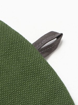 Грелка на чайник Этель Home collection green 28x28 см, 56% лён, 44% хлопок