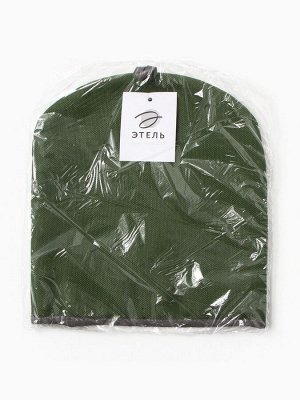 Грелка на чайник Этель Home collection green 28x28 см, 56% лён, 44% хлопок