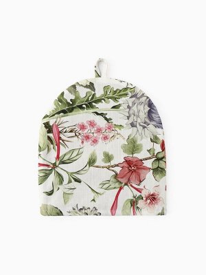 Грелка на чайник Этель Organic home 28x28 см, репс 210 г/м², 100% хлопок