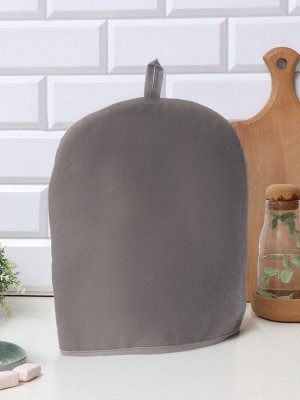 Грелка на чайник Этель Home collection grey 28x28 см, 56% лён, 44% хлопок